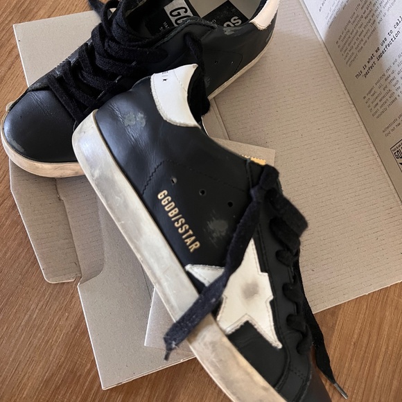 Black golden goose with box and bag - Picture 4 of 6